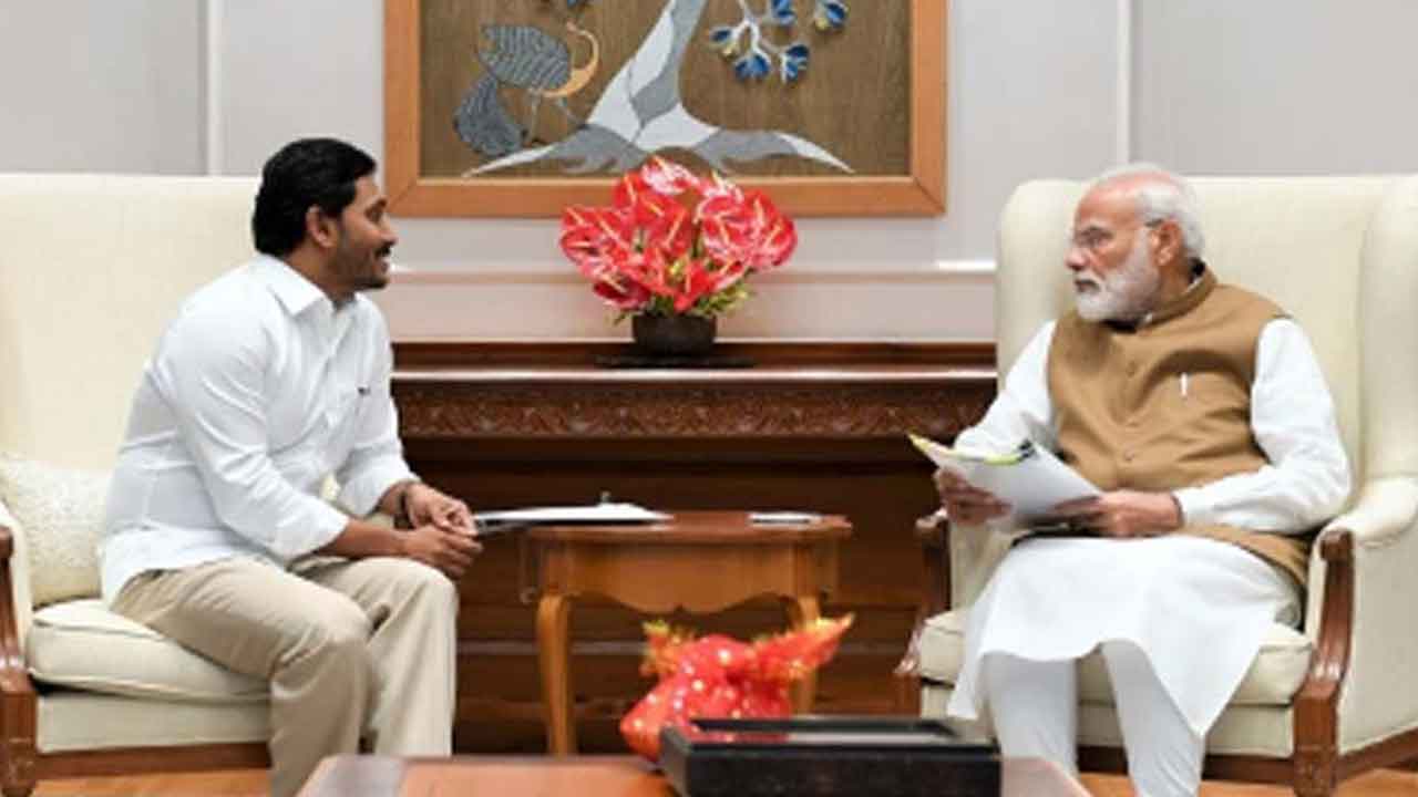 ప్రధాని మోదీని కలిసిన ఏపీ సీఎం