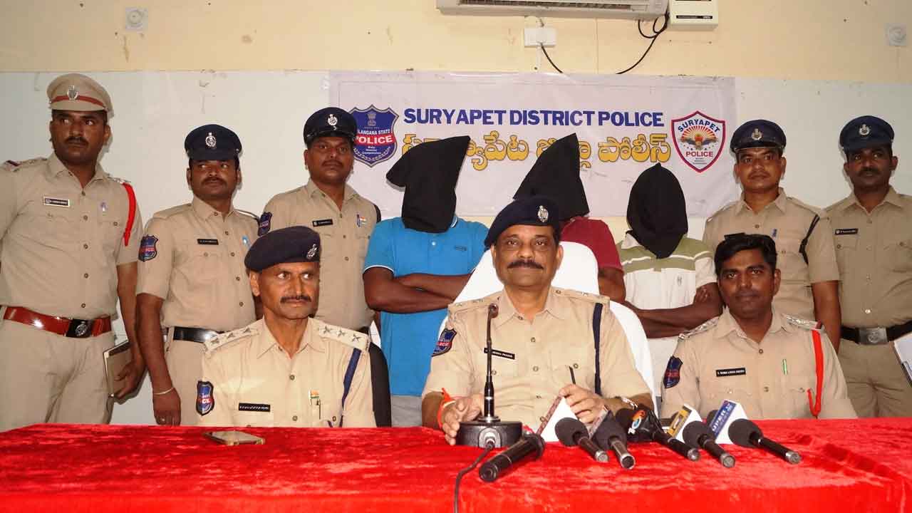 చోరీ కేసులో ముగ్గురి అరెస్ట్‌