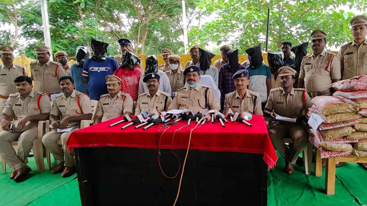 377 కిలోల గంజాయి పట్టివేత