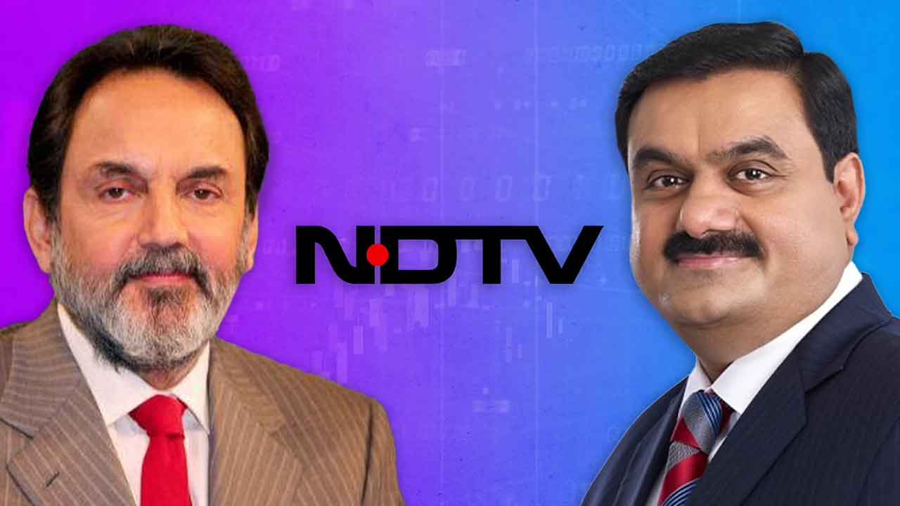 NDTV on Adani | మా సంస్థ టేకోవ‌ర్‌కు సెబీ ఆమోదం అవ‌సరం.. ఎన్డీటీవీ