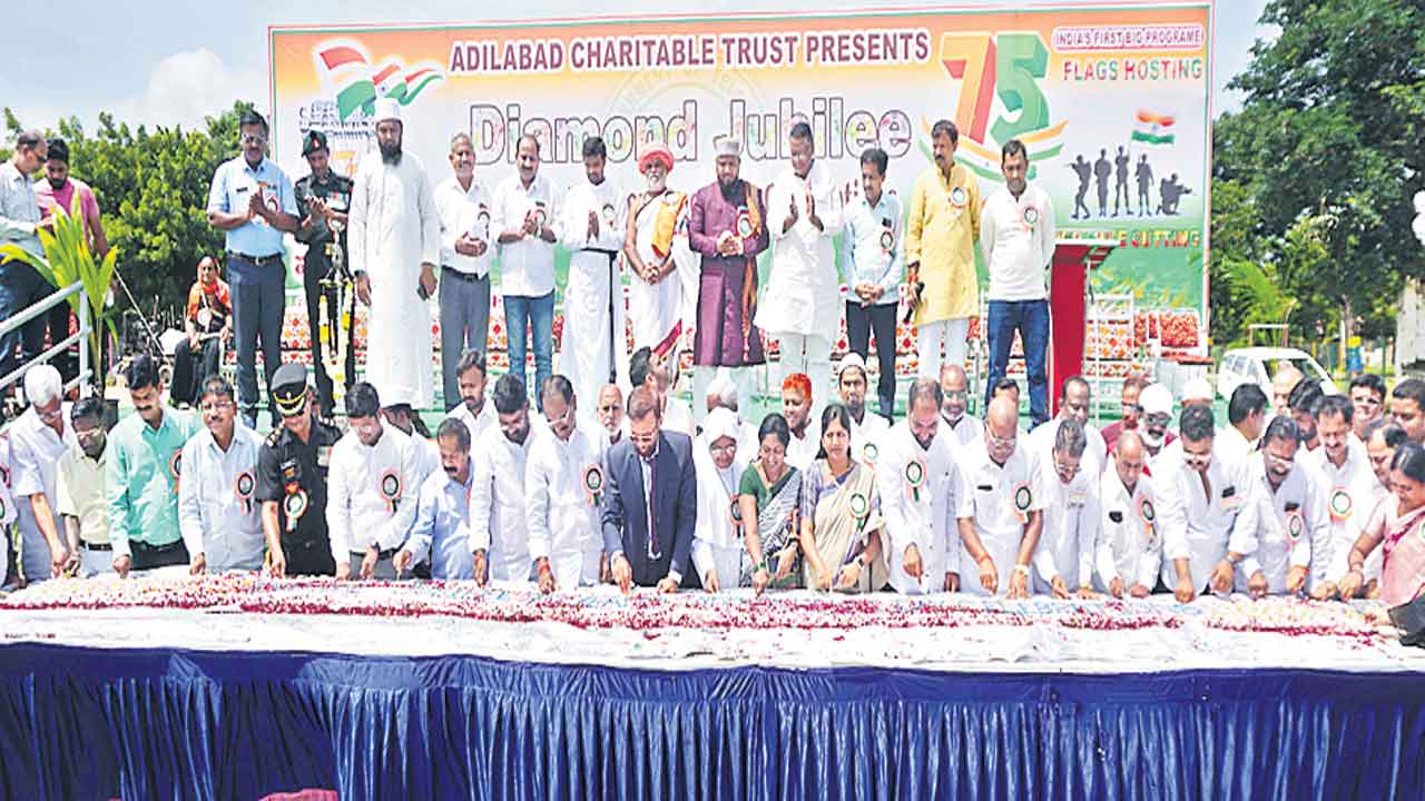 వజ్రోత్సవ భారతి.. సేవానిరతి