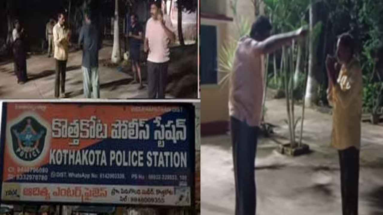 పోలీస్ స్టేషన్లో ఏఎస్ఐ రాసలీల.. రెడ్హ్యండెడ్గా పట్టుకున్న సీఐ