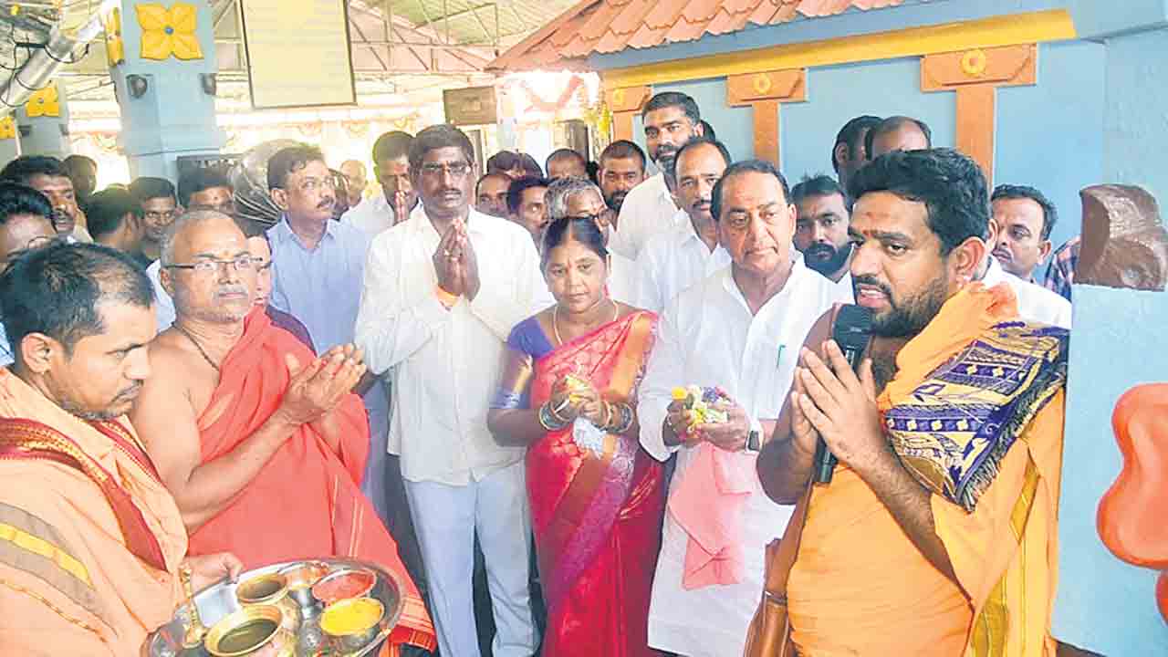 కడ్తాల్‌ అయ్యప్ప ఆలయాన్ని అభివృద్ధి చేస్తా..