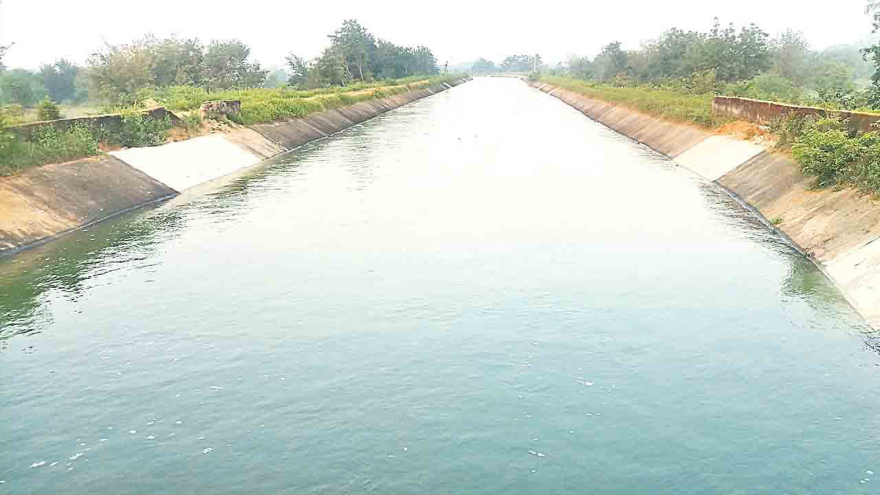 సరస్వతి కాల్వకు సాగు నీరు