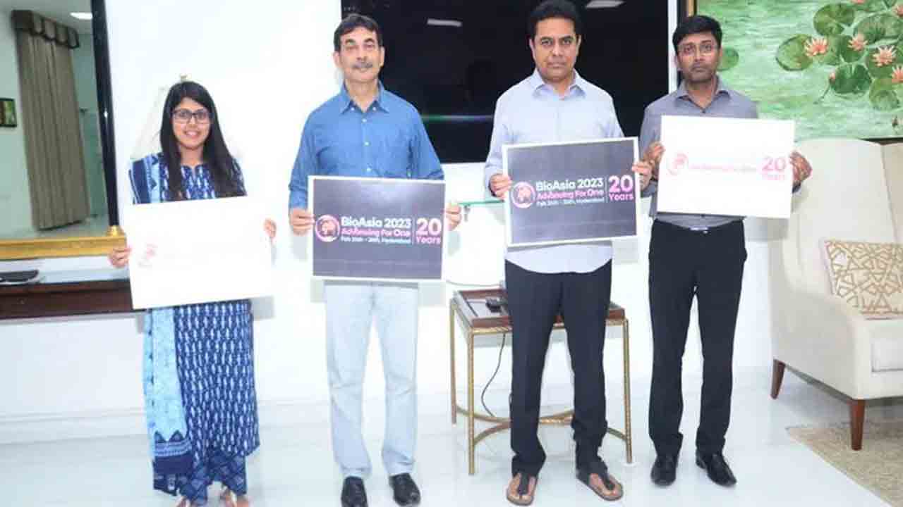 2023లో హైద‌రాబాద్ వేదిక‌గా బ‌యో ఆసియా స‌ద‌స్సు