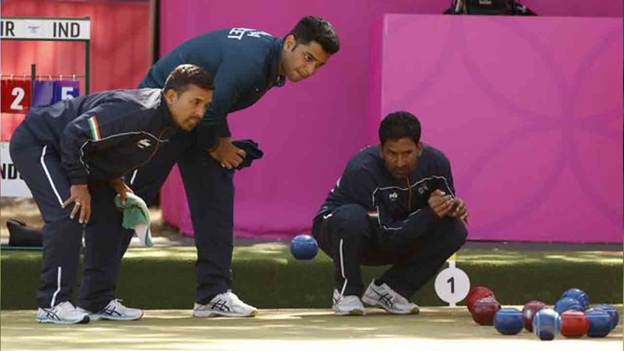 CWG 2022 | సిల్వర్ మెడల్ సాధించిన పురుషుల లాన్ బౌల్స్ జట్టు