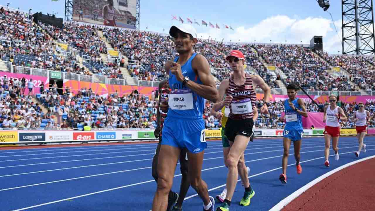 CWG 2022 | పది వేల మీటర్ల నడకలో సందీప్ కుమార్‌కు కాంస్యం