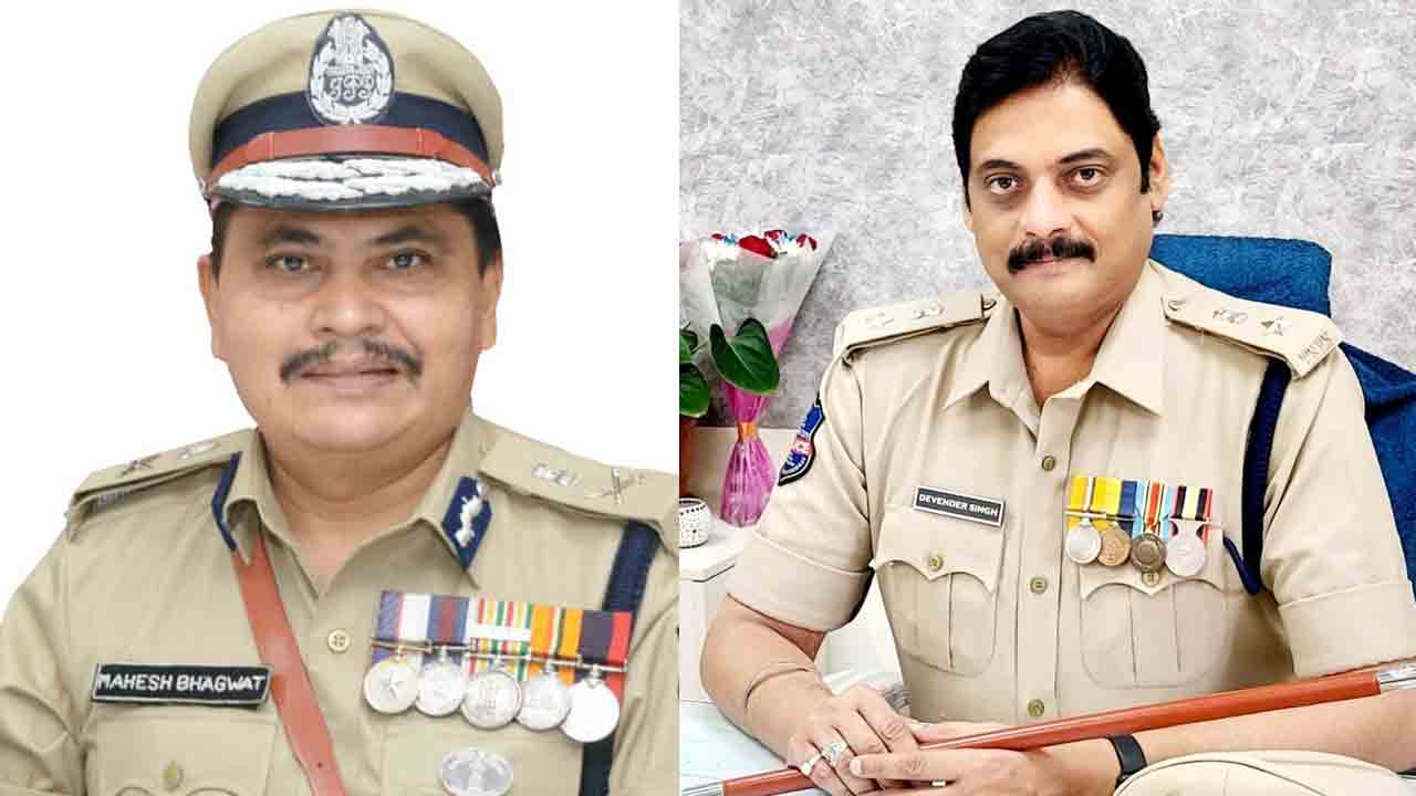 మహేశ్‌ భగవత్‌, దేవేందర్‌సింగ్‌కు రాష్ట్రపతి పోలీస్‌ పతకాలు