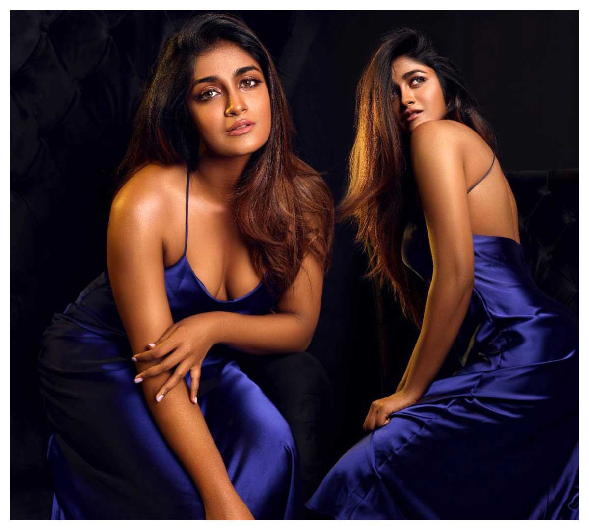 Dimple Hayathi | బ్లూ క‌ల‌ర్ డ్రెస్‌లో అందాలు ఒల‌కిస్తున్న డింపుల్ హయతి..