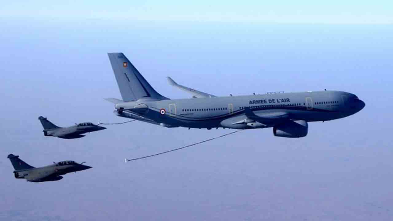 సుదీర్ఘ మిషన్‌లో ఫ్రెంచ్‌ యుద్ధ విమానాలు… అనూహ్యంగా భారత్‌లో ల్యాండింగ్‌
