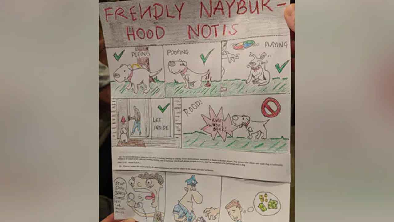 Comic Notice | మీ కుక్క ఇబ్బంది పెడుతోంది.. చక్కటి కామిక్స్‌తో పొరుగింటికి నోటీస్‌