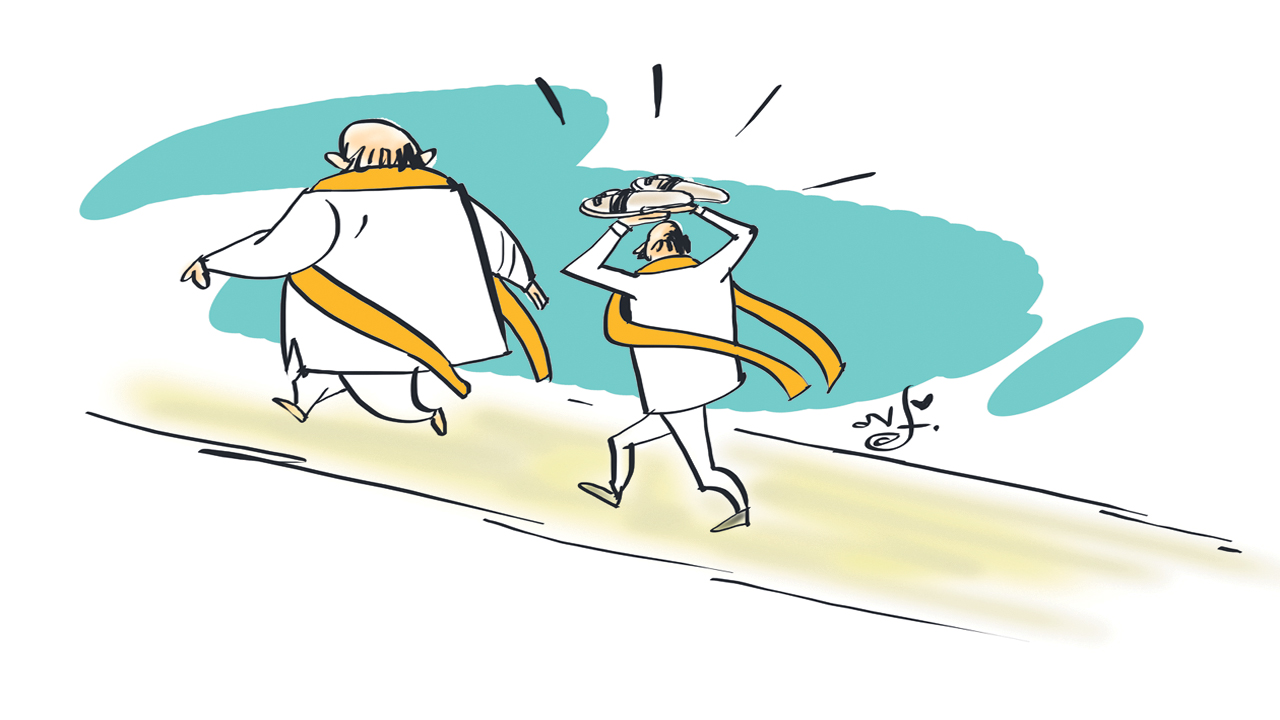 చెప్పులు మోసింది చాలు.. కథలెందుకు ‘చెప్పు’?