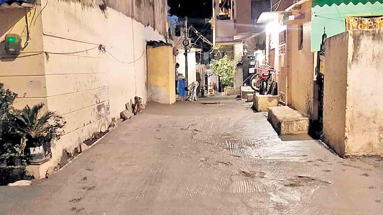 సీసీ రోడ్డు పనులు పూర్తి