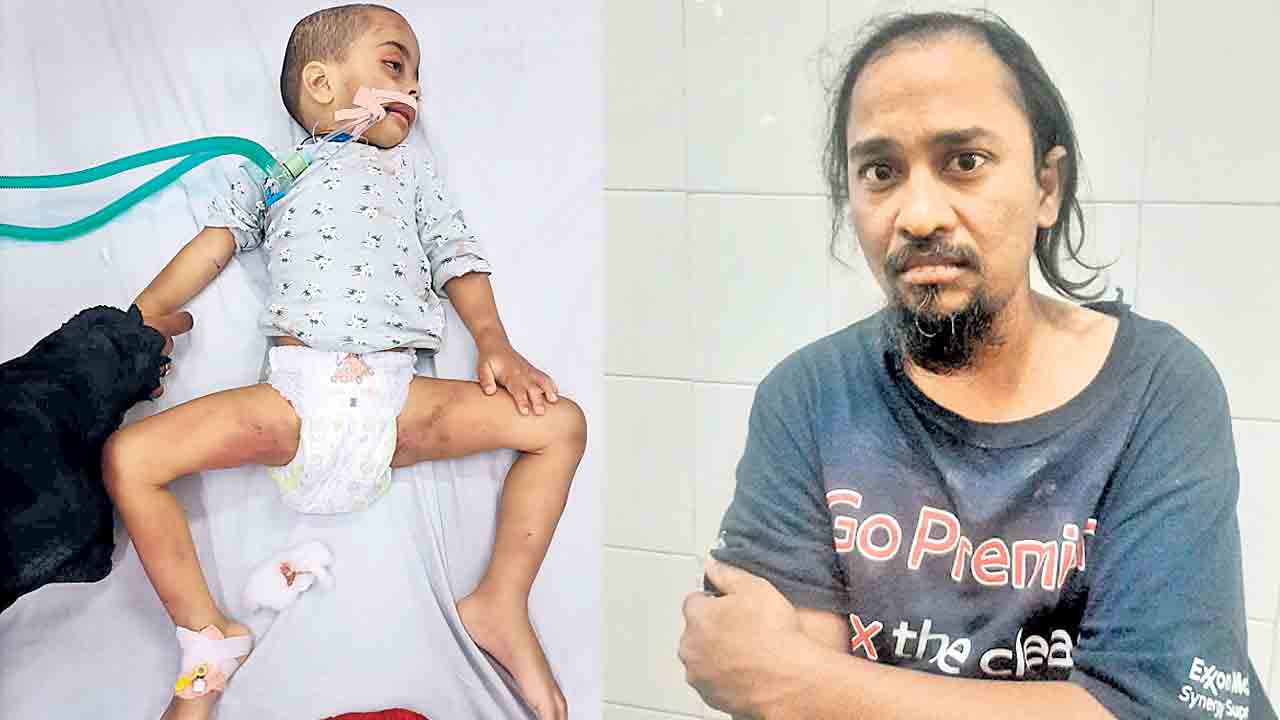 గరిటతో కొట్టి..బండకేసి బాది..!