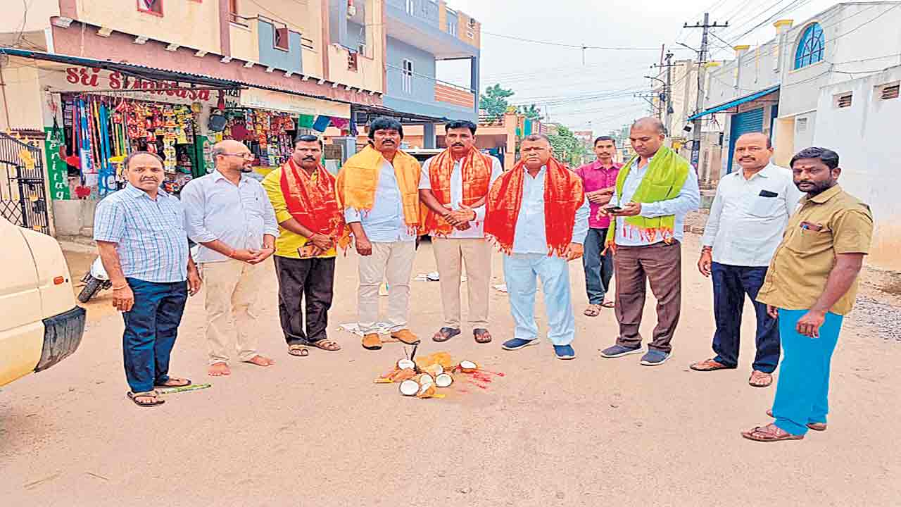 నాగారం మున్సిపాలిటీ అభివృద్ధికి పెద్దపీట