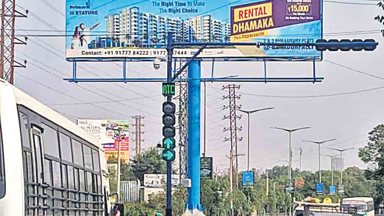 రద్దీని చూసి.. సిగ్నల్‌