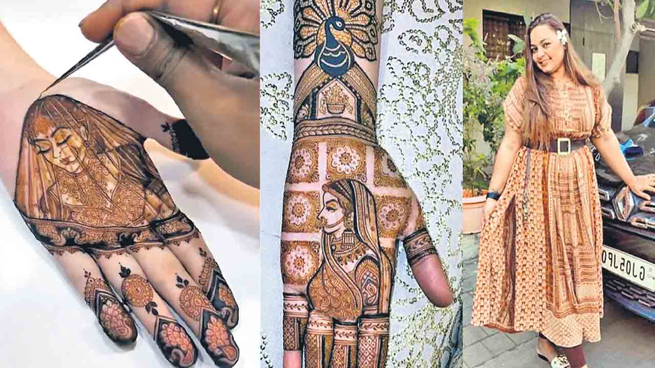 గోరింటా గీసింది