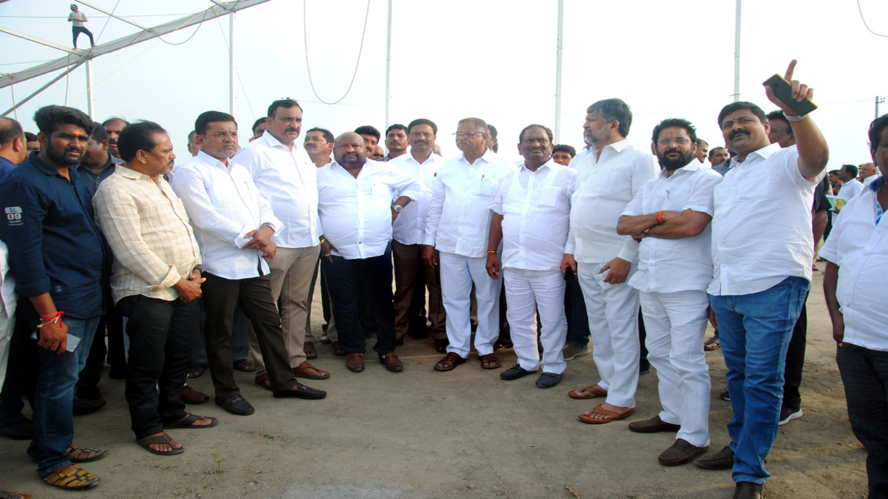 సీఎం సభను గొప్పగా నిర్వహిస్తాం