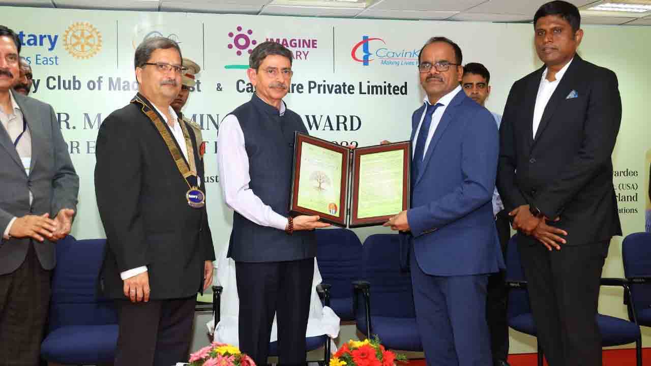 కేశవులుకు స్వామినాథన్‌ అవార్డు