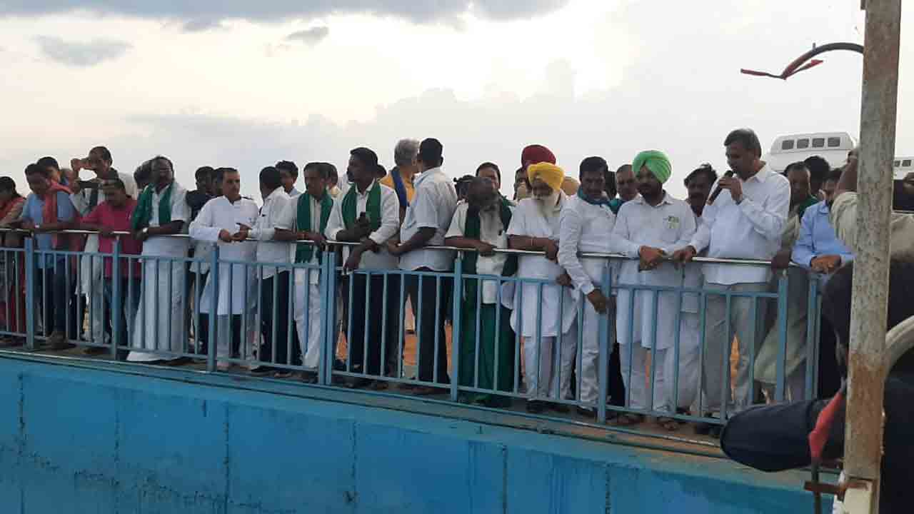 మల్లన్న సాగర్ భేష్.. ప్ర‌శంసించిన రైతు సంఘాల నాయకులు