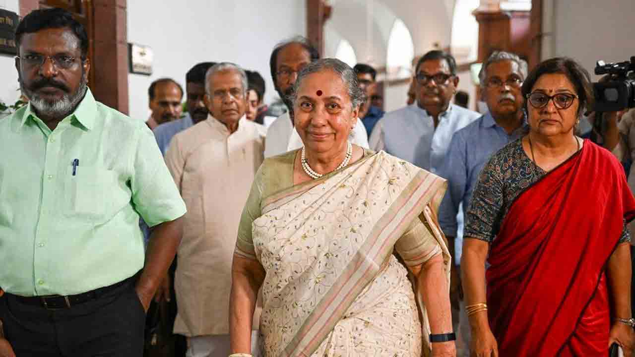 నేడు టీఆర్‌ఎస్‌ ఎంపీలతో ఉపరాష్ట్రపతి అభ్యర్థి మార్గరెట్‌ అల్వా భేటీ