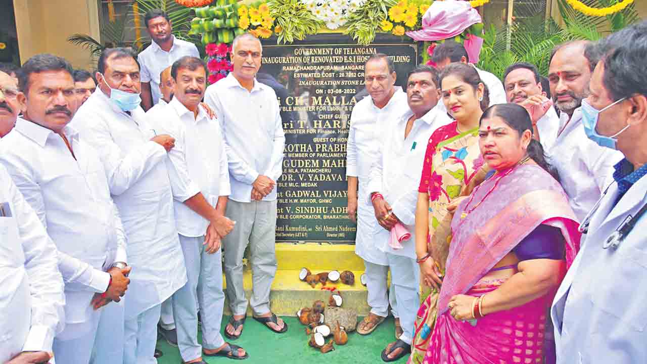 కార్మిక సంక్షేమానికి పెద్దపీట