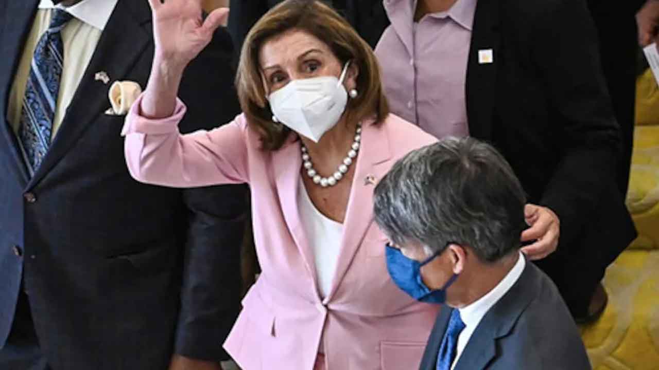 Nancy Pelosi | తైవాన్‌లో నాన్సీ పెలోసీ.. చైనా ఏకప‌క్ష చ‌ర్య‌ల‌ను వ్య‌తిరేకిస్తామ‌ని ప్ర‌తీన‌