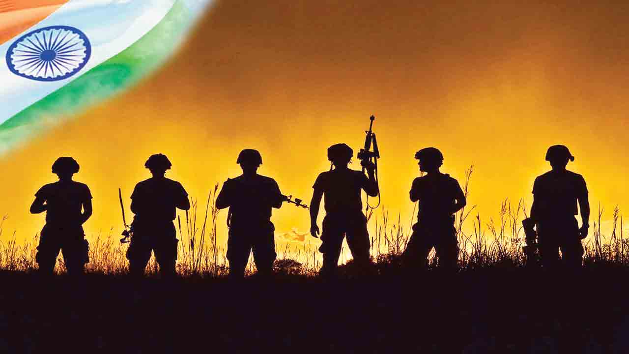 దేశ సేవ కోసం సగర్వంగా..