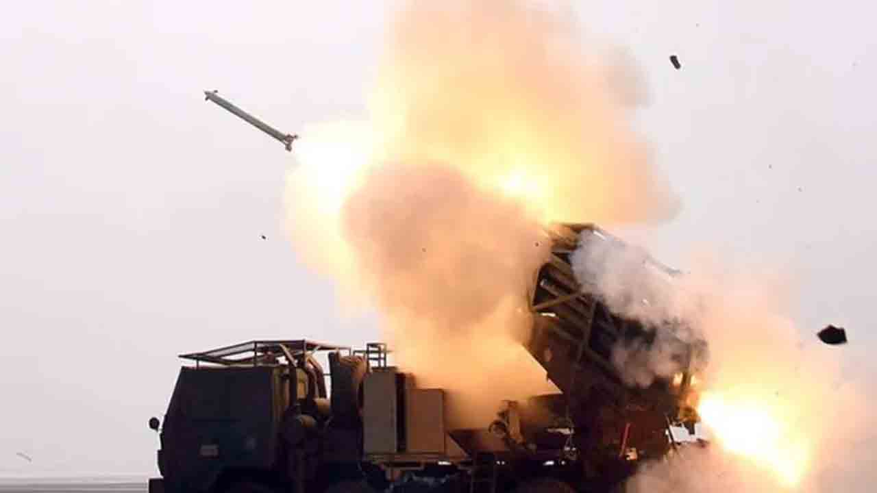 పినాక రాకెట్‌ పరీక్ష విజయవంతం.. వీడియో