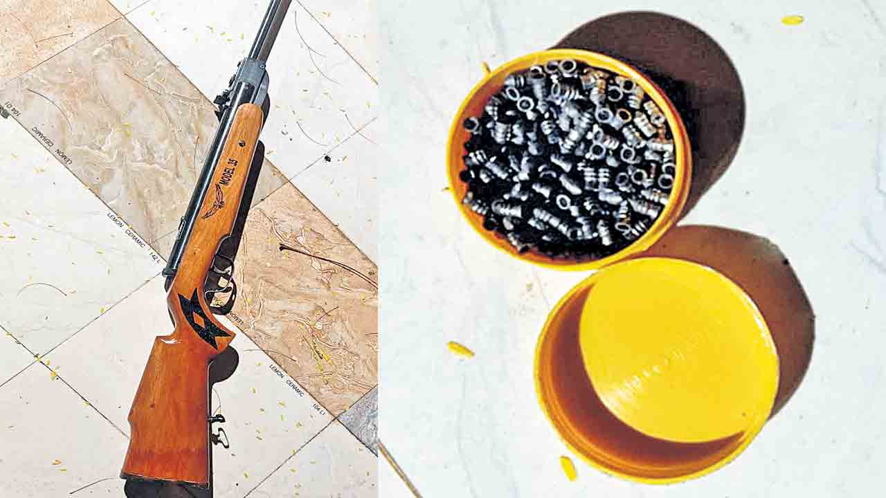 నగర శివారులో కాల్పుల కలకలం