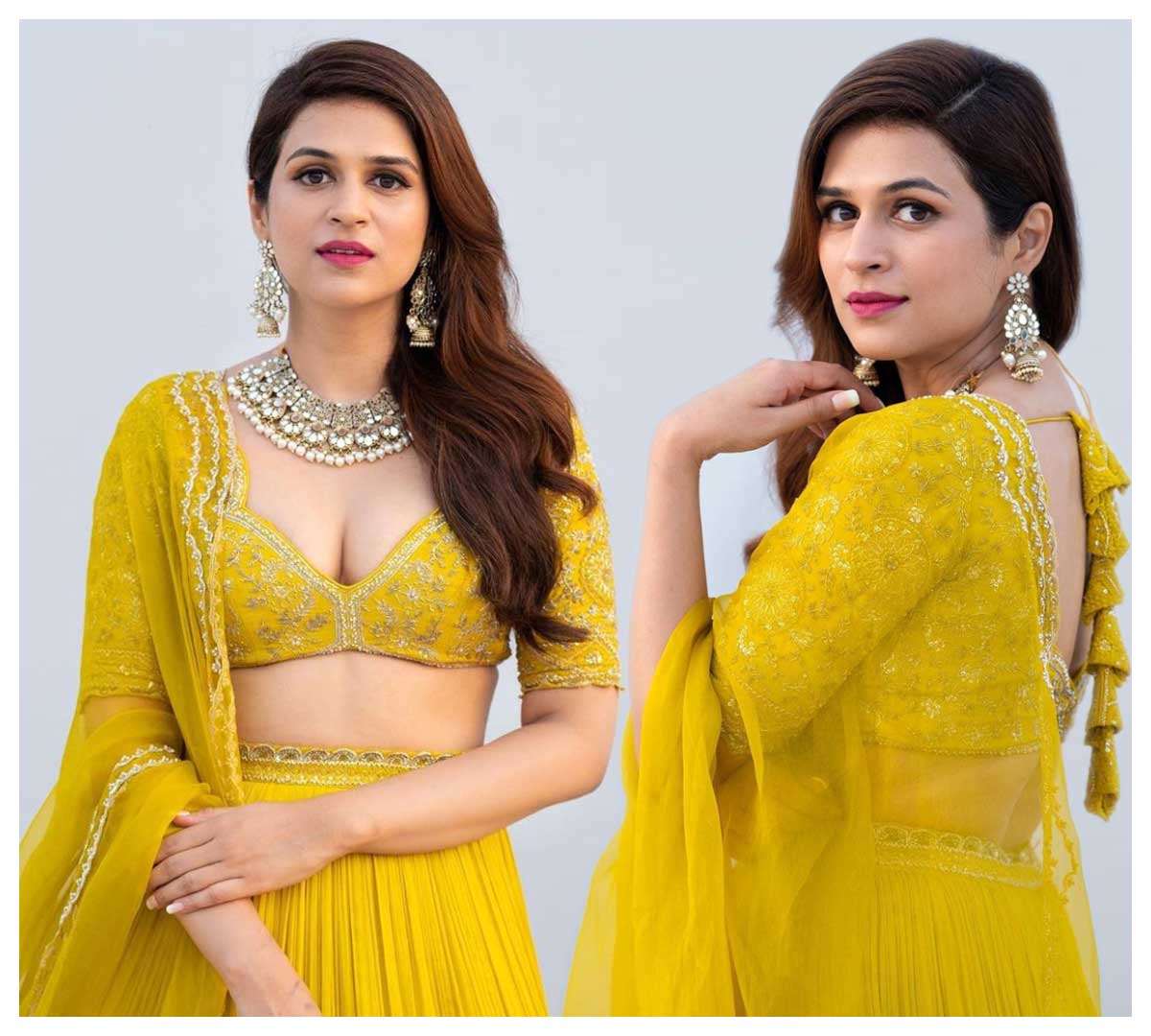 Shraddha Das | ఎల్లోరా  శిల్పంలా కవ్విస్తున్న శ్రద్ధా దాస్