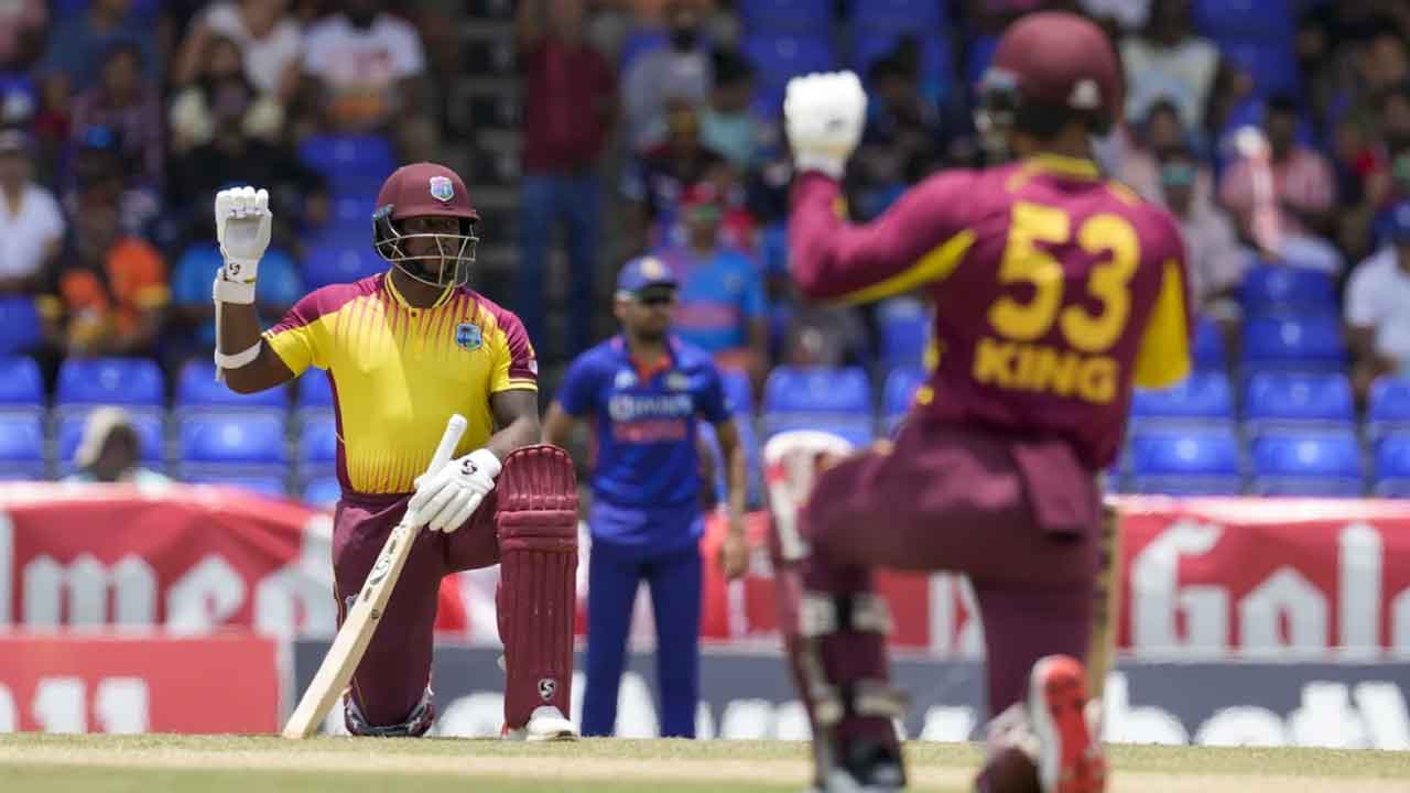 WestIndies Vs India 3rd T-20 | దంచి కొడ్తున్న వెస్టిండీస్ ఓపెన‌ర్లు.. 5 ఓవ‌ర్ల‌లో 41 ప‌రుగులు