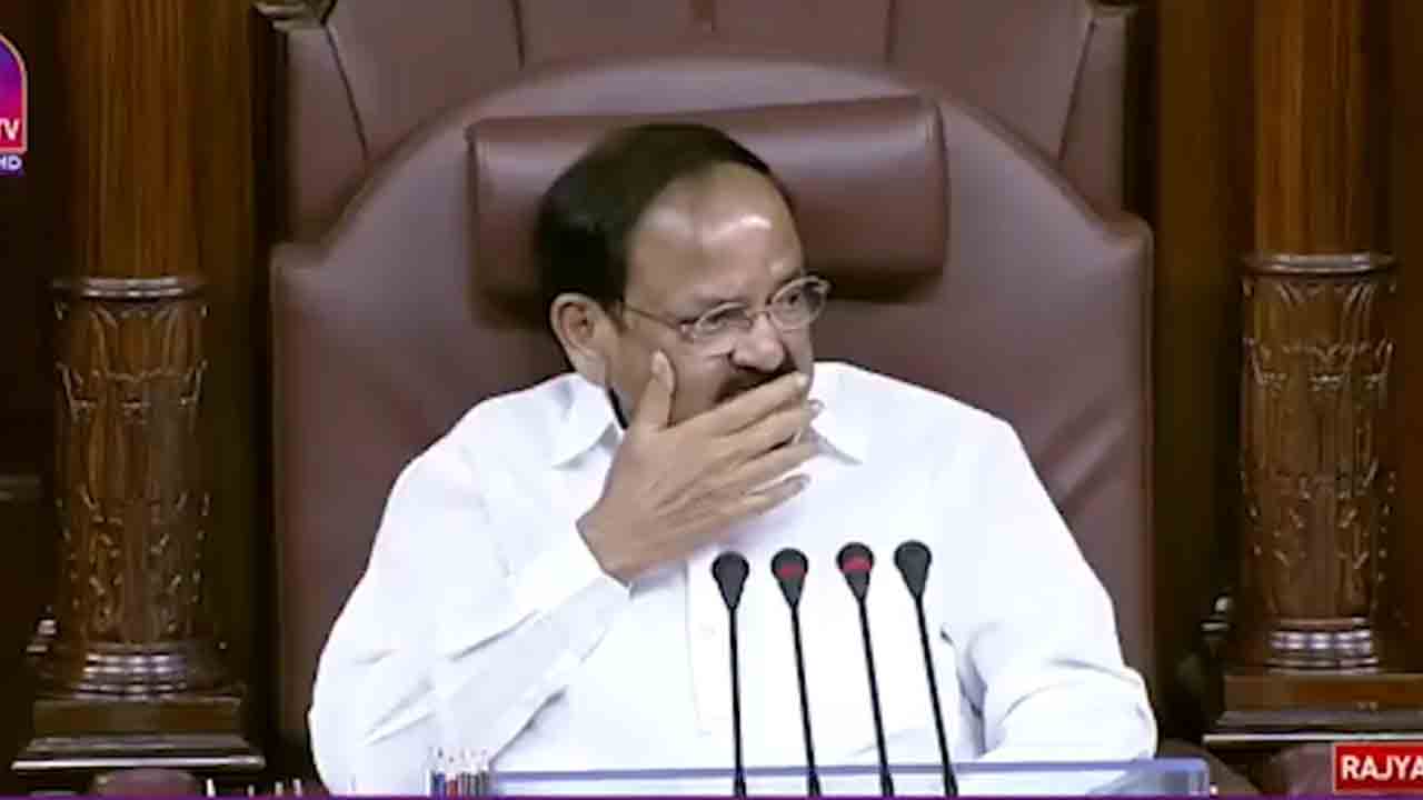 రాజ్య‌స‌భ‌లో వెంక‌య్య నాయుడు భావోద్వేగ ప్ర‌సంగం