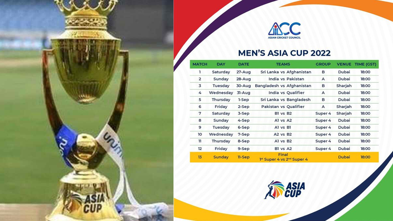 Asia Cup 2022 | ప్రతీకారానికి ఓ వేదిక..! ఇండియా-పాక్ మ్యాచ్ ఎప్పుడంటే