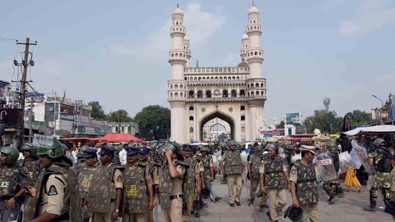 రేపు పాత‌బ‌స్తీలో భ‌ద్ర‌త మ‌రింత క‌ట్టుదిట్టం