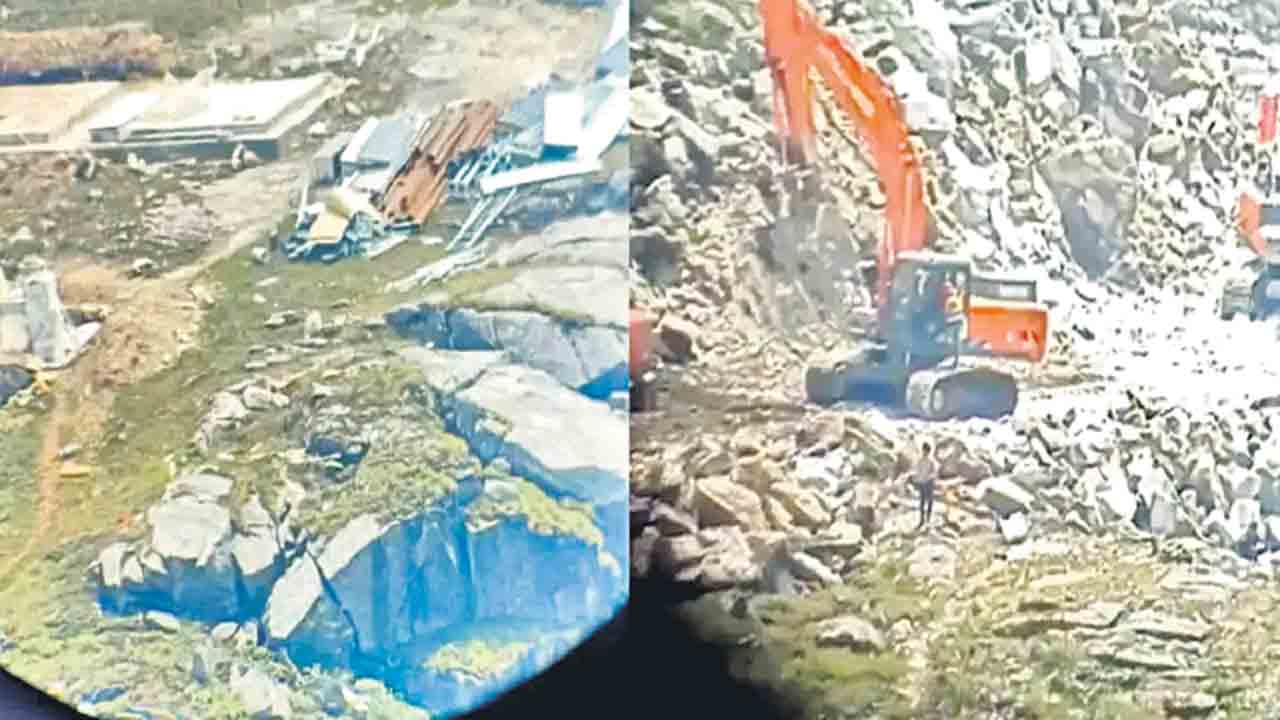 అరుణాచల్‌లో చైనా భారీ నిర్మాణాలు