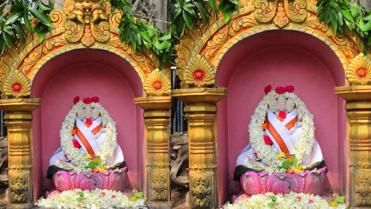 srisailam temple | శ్రీశైలంలో దత్తాత్రేయస్వామికి ప్ర‌త్యేక‌ పూజలు