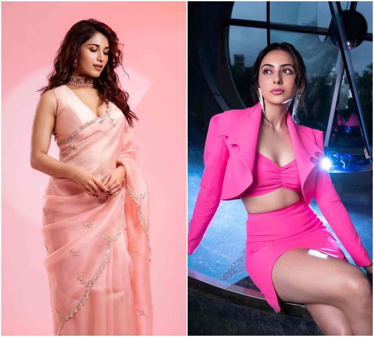 Insta Updates : పింక్ డ్రెస్‌లో మెరిసిపోతున్న ర‌కుల్‌, రుహాని శర్మ