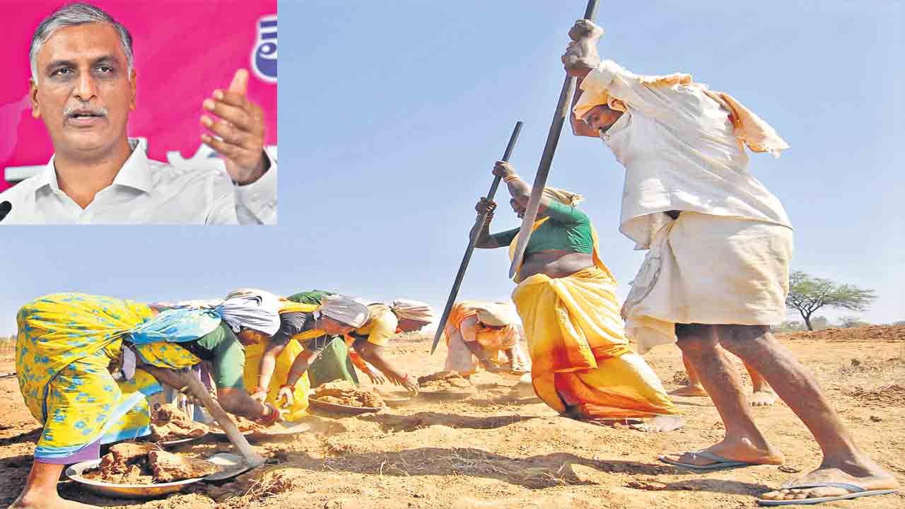 ఉపాధికి కేంద్రం సమాధి..పథకాన్ని ఎత్తివేసేలా బీజేపీ పన్నాగం