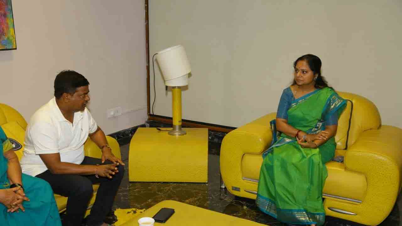 ఎమ్మెల్యే జీవన్ రెడ్డిని పరామర్శించిన ఎమ్మెల్సీ కవిత