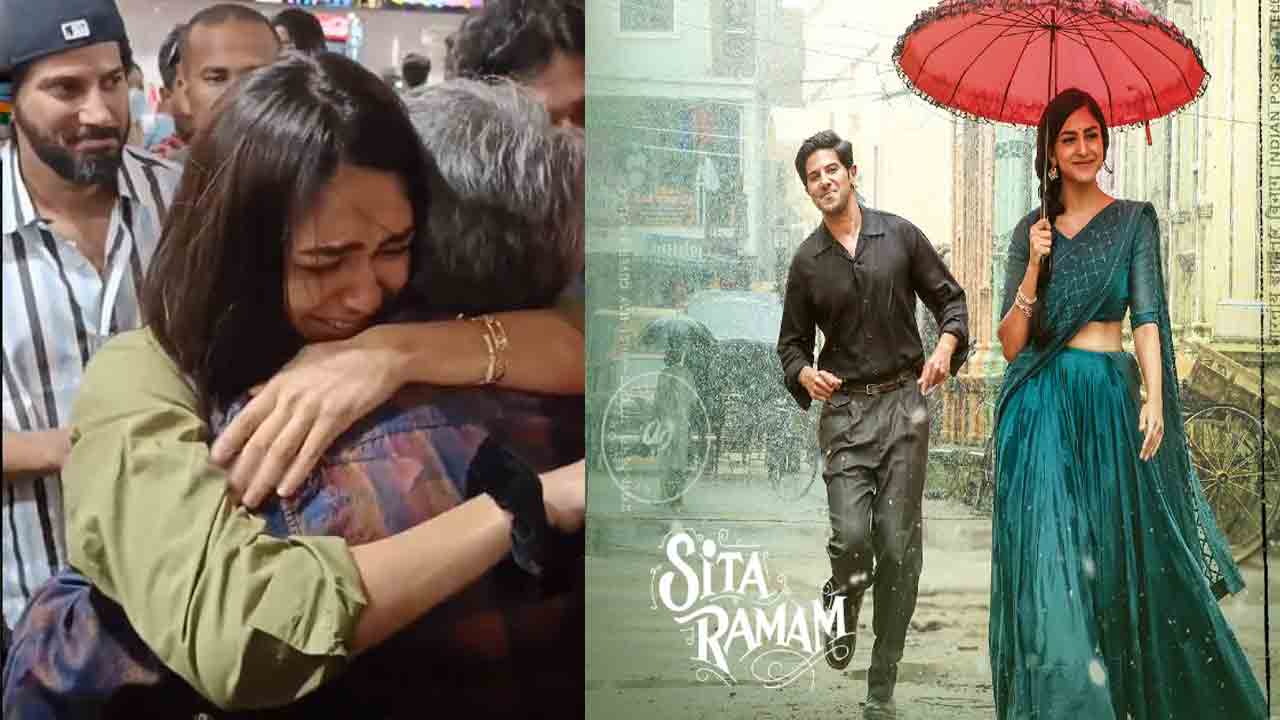 Sita Ramam Movie | ఎమోష‌న‌ల్ అయిన మృనాళ్ థాకూర్‌.. డైరెక్ట‌ర్‌ను ప‌ట్టుకుని ఏడ్చేసిన హీరోయిన్‌!