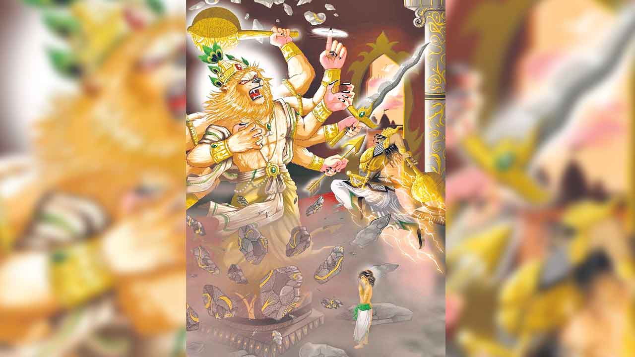 Pothana Bhagavatam Episode 108 | నరమృగ శరీర నమోస్తుతే