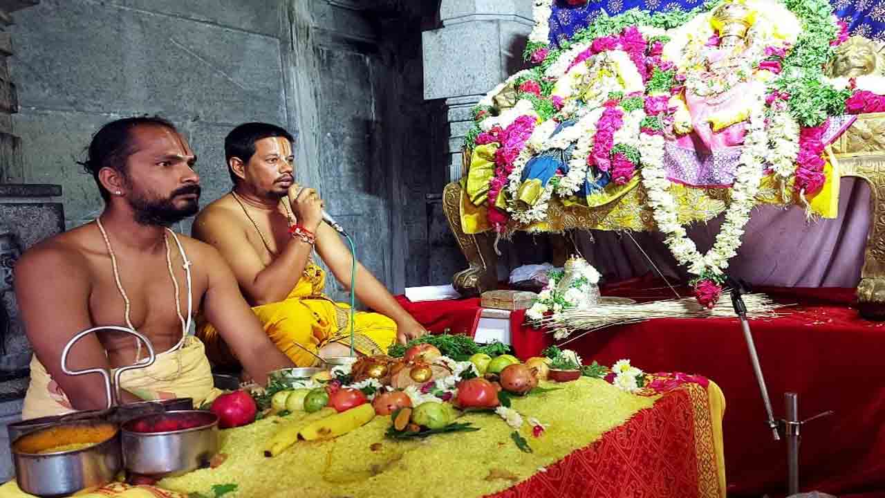 వైభవంగా సుదర్శన నారసింహ హోమం