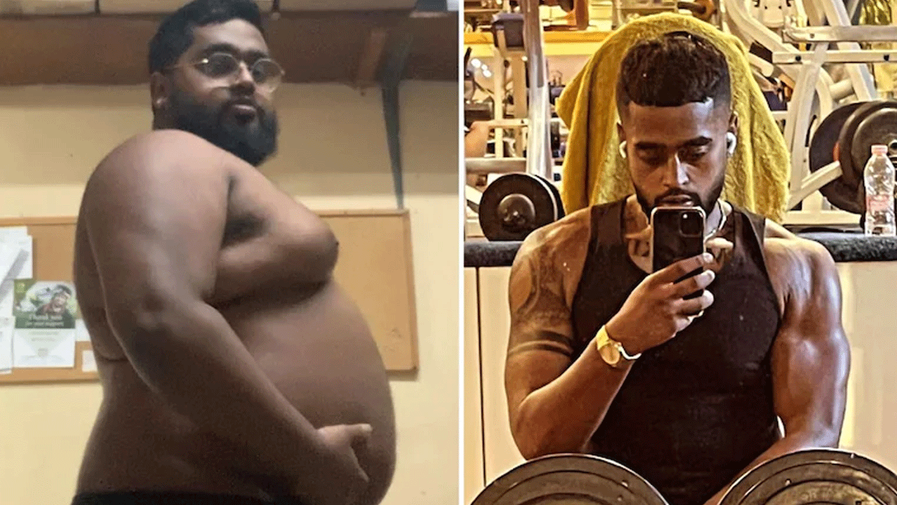 ప్రియురాలు బ్రేక‌ప్ చెప్ప‌డంతో ఊబ‌కాయం నుంచి కండ‌ల‌వీరుడిగా మారాడు!