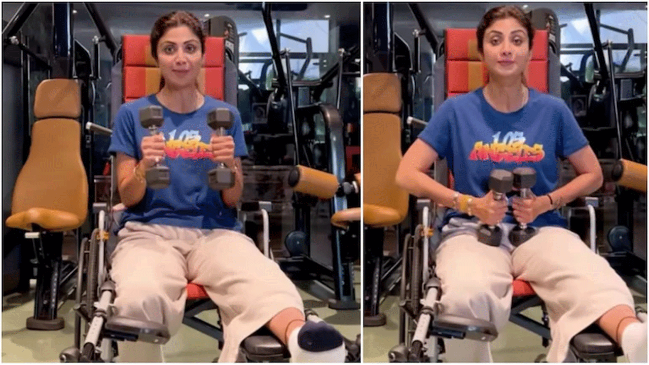 వైర‌ల్ వీడియో : కాలు ఫ్రాక్చ‌ర్ అయినా వ‌ర్క‌వుట్లు వ‌ద‌ల‌ని బాలీవుడ్ భామ