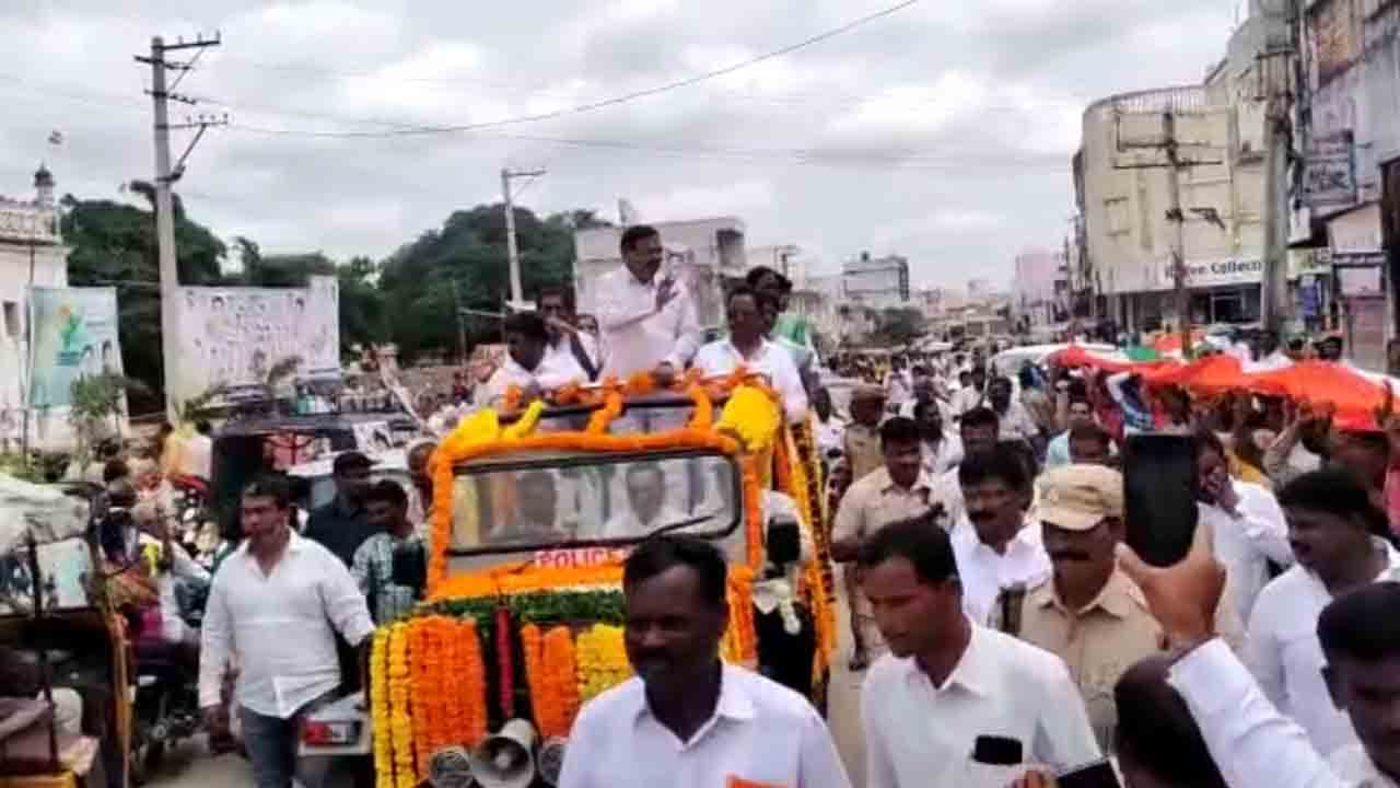 స్వాతంత్య్ర వజ్రోత్సవాలు ఓ అద్భుత ఘట్టం : మంత్రి నిరంజన్ రెడ్డి