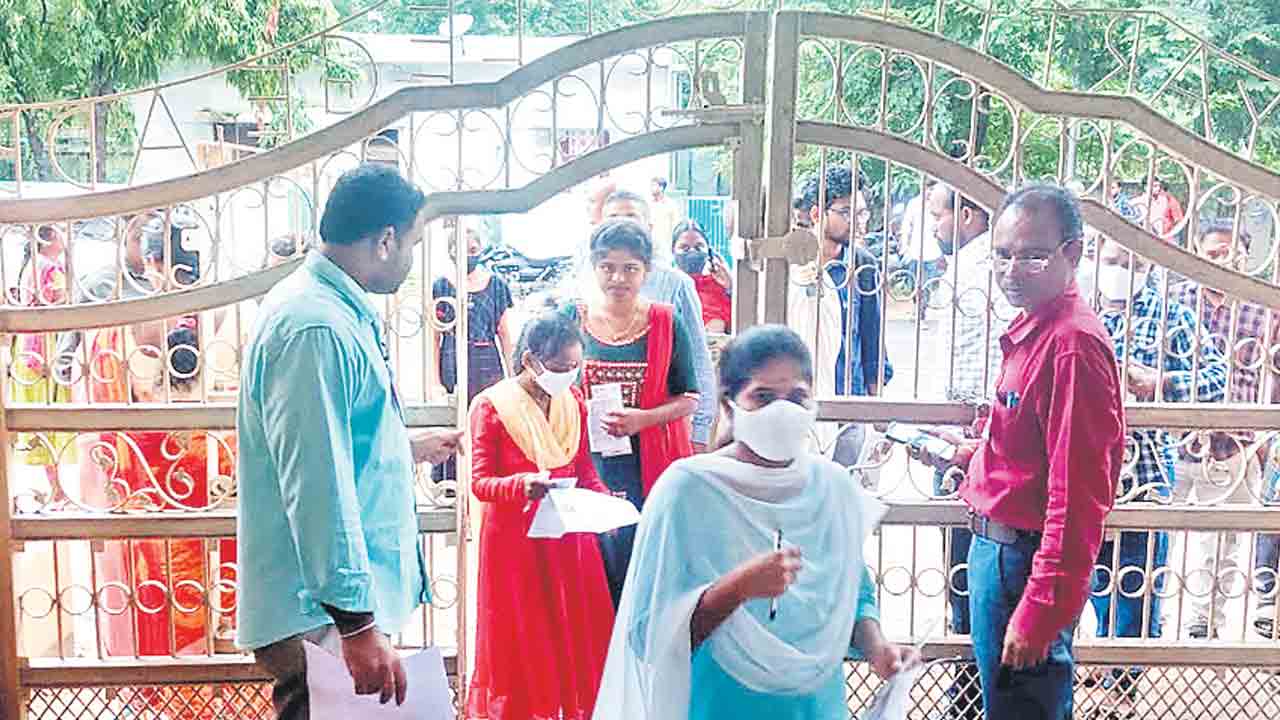 సింగరేణి జేఏ పరీక్ష ప్రశాంతం