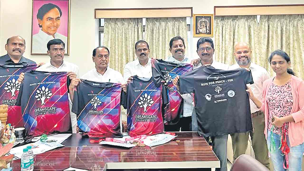 అక్టోబర్ 2న రన్ ఫర్ పీస్ మారథాన్