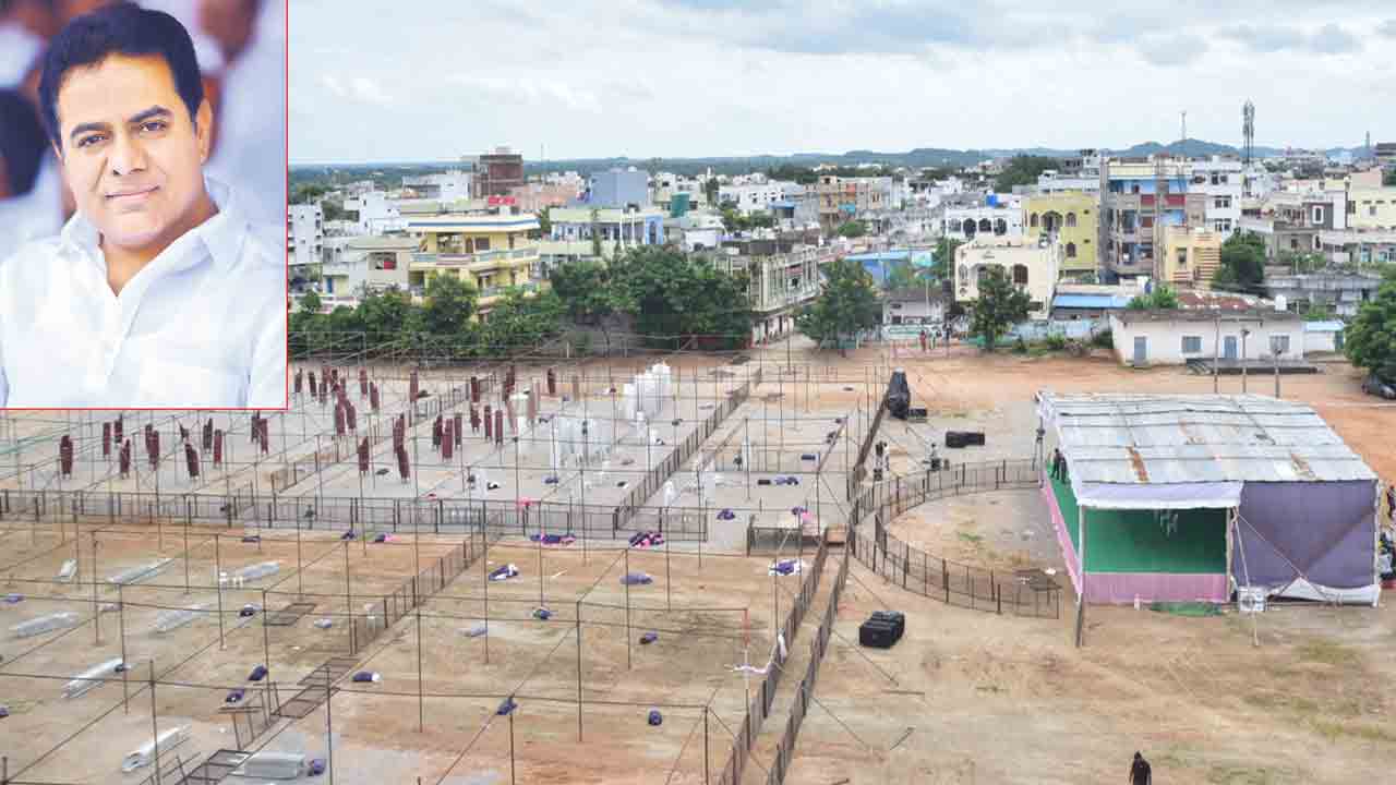 నేడు సిరిసిల్లకు మంత్రి కేటీఆర్‌