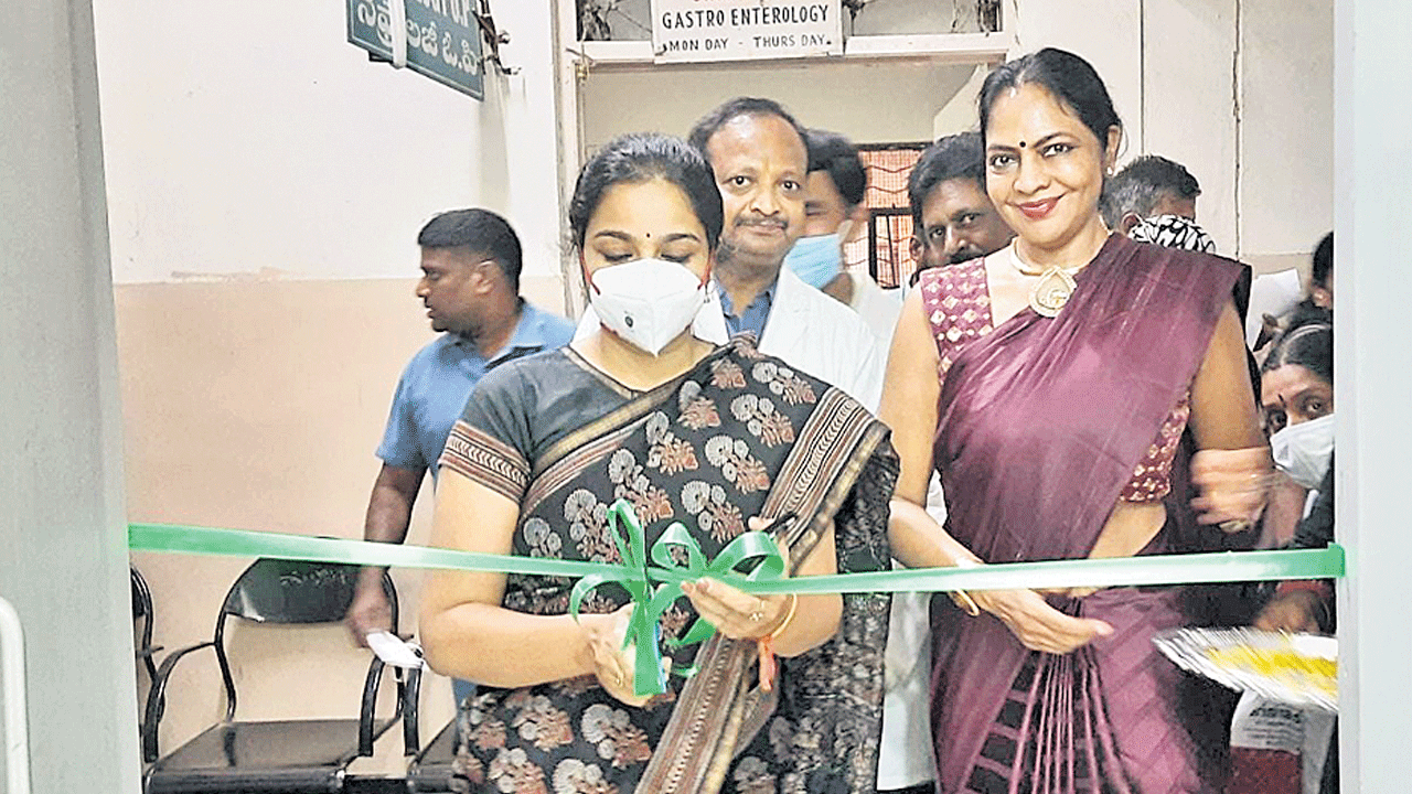 ఉస్మానియాలో గ్యాస్ట్రో ఎంట్రాలజీ వార్డు ప్రారంభం